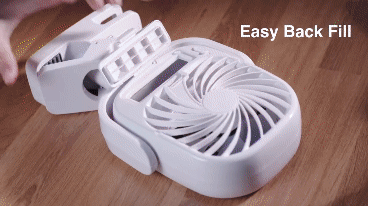 Miniatura 4 de Ventilador recargable 2 en 1 portátil-84